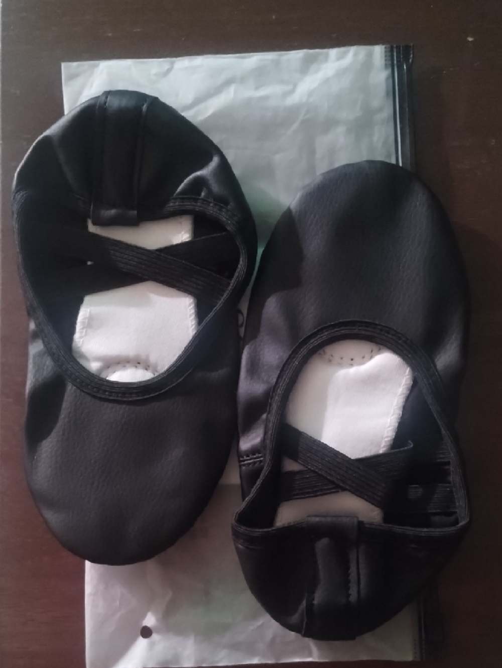 Black Ballerina Slippers